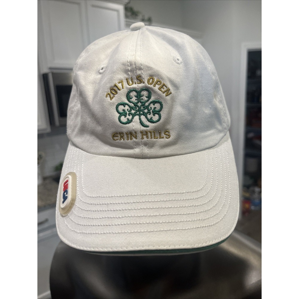 2017 US Open Hat White Adjustable Adult Erin Hills Hat Adjustable White Hat Cap